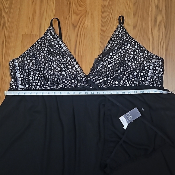 ❌❌❌ SOLD ❌❌❌ NWT Cacique Seriously Sexy Babydoll 2-Piece Lingerie Set/ 34-36 - Picture 12 of 12